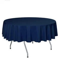 Tablecloth Round 72" for Wedding, Party, Restaurant, Home Retail & Wholesale-NEW - Picture 1 of 3
