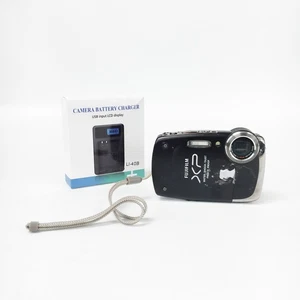 FUJIFILM Finepix XP20 14.2 MP Digital Camera - Waterproof - Black + Charger - Picture 1 of 7