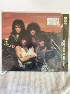 RARE VG+ Vinyl Kiss "Creatures of the Night" Mercury 1985 Non-Makeup Alt cover - Picture 1 of 4