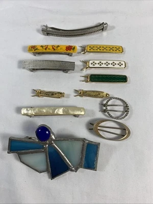 Lote de 12 pasadores vintage surtidos Foto 1 de 4