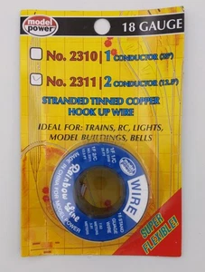 Model Power 2311 Conductor 18 Gauge Stranded Tinned Copper Hook Up Wire - Picture 1 of 1