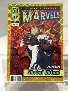 Shohei Ohtani 88/99 Diamond Marvels Gold Card MLB Angels Pitcher Limited F/S - Picture 1 of 3