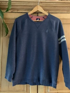 Johnnie-O blau meliertes Sweatshirt mit Rundhalsausschnitt - Surf-Logo - Pullover - Herren S/16 ** - Bild 1 von 11