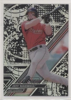 2017 Topps High Tek Pattern 1 Blackout Jeff Bagwell #HT-JB HOF - Image 1 of 2