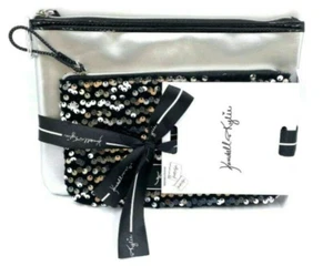 Kendall + Kylie Removable Sequenced Make-Up Pouches 2-Piece NWT - Picture 1 of 8