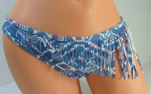 Women's BP Blue Crystal Southwest bikini bottom size S NWT - Picture 1 of 5