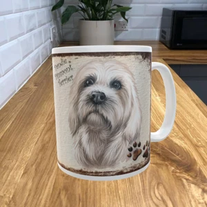 Dandie Dinmont Terrier 11 oz tazza da caffè tema preghiera del mio cane 544DRMUG - Foto 1 di 2