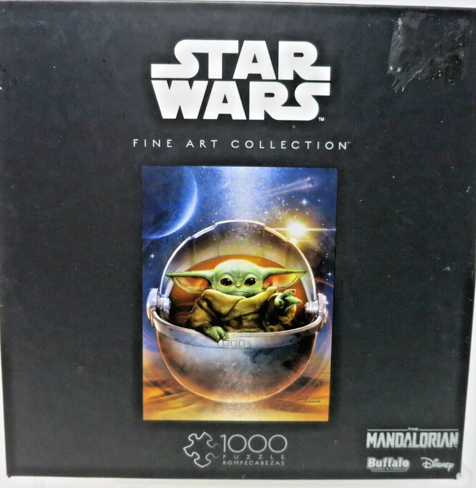 Star Wars Puzzle Fine Art Collection The Mandalorian 1000 Pieces DISNEY Buffalo