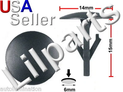 LILPARTS Cowl Top Retaining Clip Retainer Honda Accord 91501-SM4-003