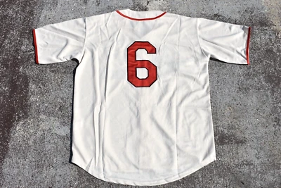 New Stan Musial St. Louis Cardinals Cream Home Baseball Jersey Adult Mens Medium - Image 1 of 2
