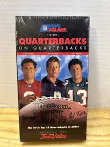 Quarterbacks On Quarterbacks (NFL Films 1995, VHS) True Value New Sealed - Picture 1 of 3