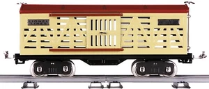 Lionel 11-30023 No 513 Standard Gauge Viehwagen creme/rotbraun - Bild 1 von 4
