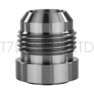 AN16 Male Mild Steel Weld On Fitting Round Base (JIC -16 AN 16) - Picture 1 of 1