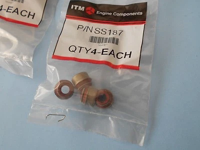 BMW 318i - Mercedes 220 230  Saab 900 - VW 1.8 Set of (4) Valve Stem Seal Set - Image 1 of 2