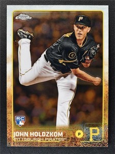 2015 Topps Chrome #128 John Holdzkom RC - NM-MT