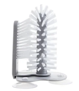 Water Bottle Cleaning Brush With Suction Base Bristle Brush For All Cup/Mugs - Picture 1 of 8