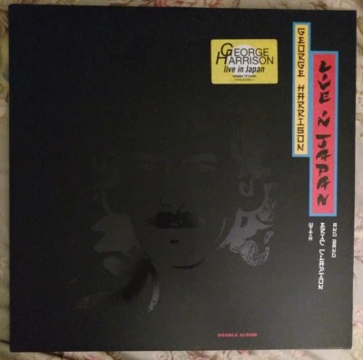 George Harrison With Eric Clapton And Band Live In Japan LP Original 1992 New - Image 1 of 2