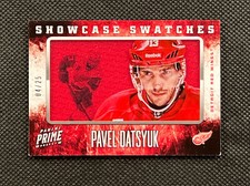2013-14 Pavel Datsyuk Panini Prime Showcase Swatches #SW-PD 4/25