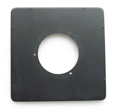 WISTA M Type Flat 4x5 Lens Board 153mm Square - 65mm No.3 hole - EXCELLENT - Image 1 of 2