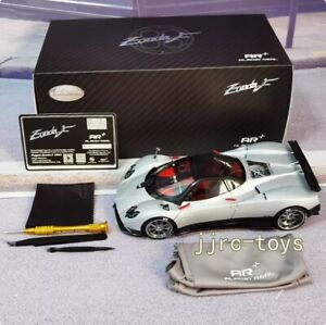 Almost Real 1:18 Scale Pagani Zonda F 2005 Metal Diecast Car Model Toy Silver