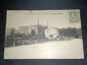 CPA - 57 UCKANGE - Sur la Route de Hayange - La Brasserie ENSEL - Imagen 1 de 2