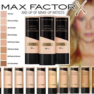 Max Factor Lasting Performance Foundation 35ml - Select Your Shade - Brand New - Image 1 of 4