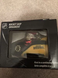 NHL Raketenschiff Ornament Boston Bruins - Bild 1 von 1