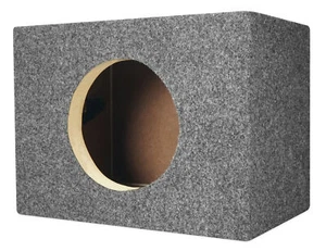 Rockville RS65 Single 6.5" Sealed MDF Subwoofer Box Sub Enclosure 0.41 cu ft. - Picture 1 of 4