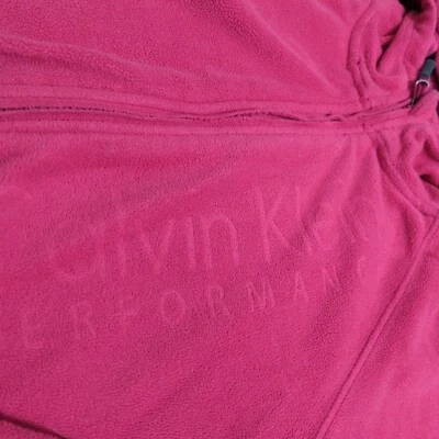 Sudadera con capucha para mujer Calvin Klein talla M color coral rendimiento secado rápido cremallera Foto 1 de 4