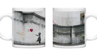 Banksy Girl Red Balloon Street Art Artwork Graffiti Artist Political  Mug Cup — 第 1/4 张图片