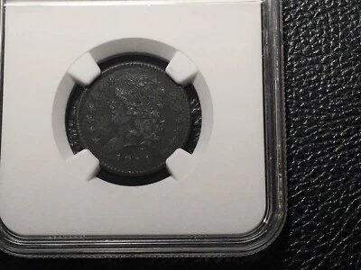 1811 Classic Head Half Cent Vf Details. - Image 1 of 4