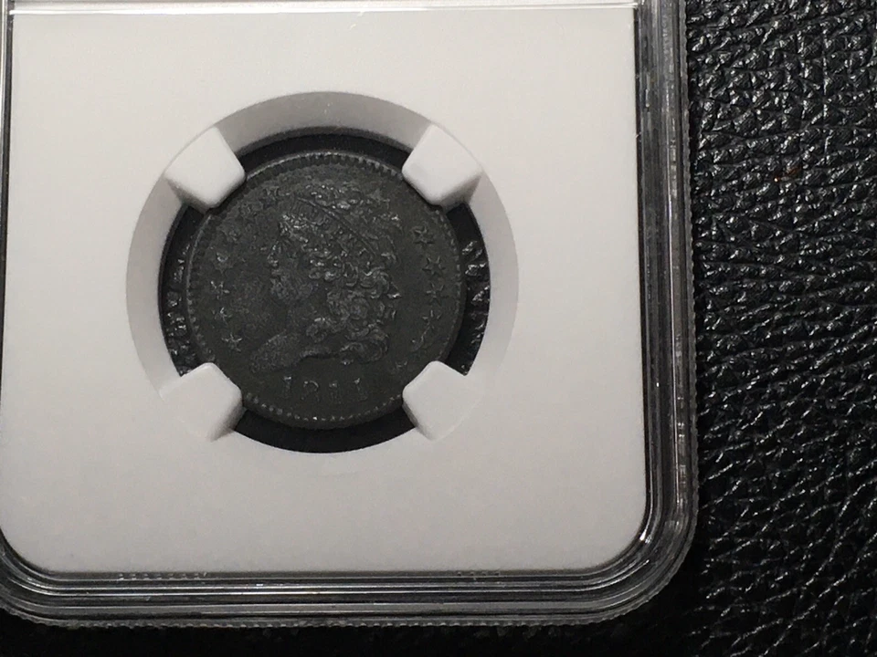 1811 Classic Head Half Cent Vf Details. - Image 1 of 4