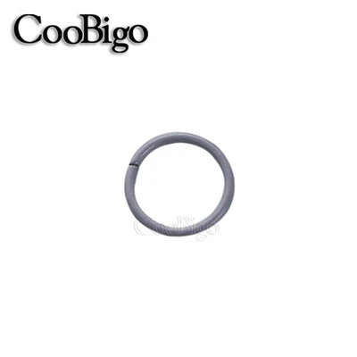 100x Anillo de salto dividido de metal bucles individuales para collares hechos a mano hágalo usted mismo pieza de pulsera Foto 1 de 4