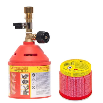 Rothenberger Bunsenbrenner Gasbrenner Lötbrenner Bunsen-Laborbrenner 900°C Set - Bild 1 von 4