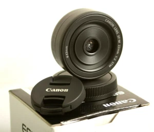 Lente Canon EF-M 22 mm f/2 STM en caja original - Imagen 1 de 4