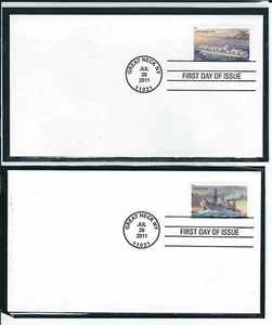 US SC # 4548-4551 US Merchan Marine FDC. Ready For Cachet - Picture 1 of 2