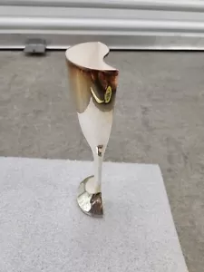(1) Ein Cazenovia im Ausland versilberter Hochzeitskelch Toasten Sektflöte - Bild 1 von 9