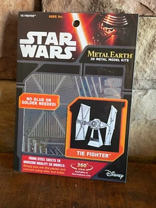 Faszination Star Wars Metal Earth 3-D Modellbausätze Tie Fighter NEU - Bild 1 von 2