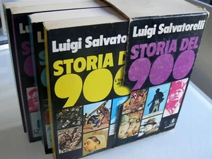 LUIGI SALVATORELLI STORIA DEL NOVECENTO ARNOLDO MONDADORI 1971 (4 VOLUMI ) - Picture 1 of 7