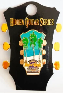 Hard Rock Hotel HOLLYWOOD, FL Year 2018 Hidden Guitar Pin - Picture 1 of 1