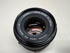 CANON LENS FD 50MM F/1.8 FULLY FUNCTIONAL NICE