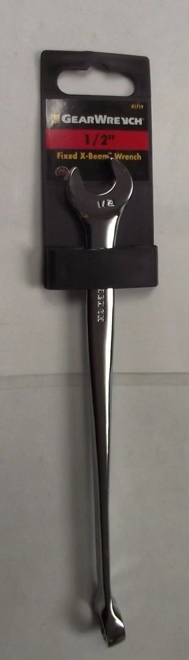 GearWrench 81719 - 1/2 X-Beam Combination Non-Ratcheting Wrench - Image 1 of 1