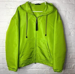 Chaqueta blusa con capucha TOM FORD Silk Faille Shell talla 48 verde - Imagen 1 de 9