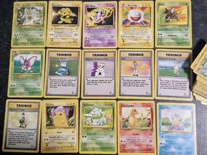 Vintage Pokemon Cards Bundle Base Set 2 Part Complete Job Lot 1999 WOTC - Picture 1 of 15