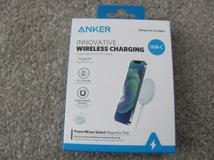 Anker Innovative PowerWave Select Magnetic Wireless Charging Pad USB-C (White) - Picture 1 of 12