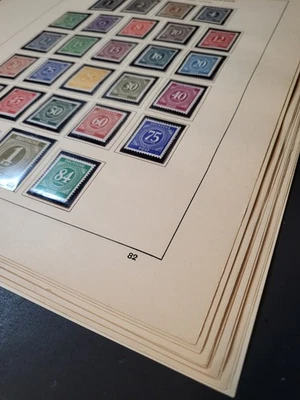 GERMANY Collection POST WWII BIZONE, BERLIN 1946-61 LOT OF 180+ STAMPS IN MOUNTS - Image 1 of 4