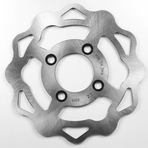 Wavy Brake Disc 209mm Waved Edge Rear 209 mm Grooved Brake Disc Rotor Uncoated - Picture 1 of 3