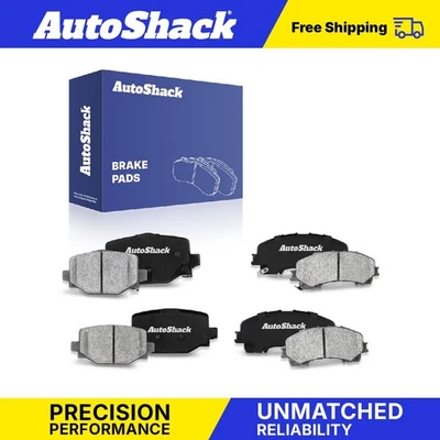 Front Rear Ceramic Brake Pad Set for 2020-2025 INFINITI QX50 Foto 1 de 4