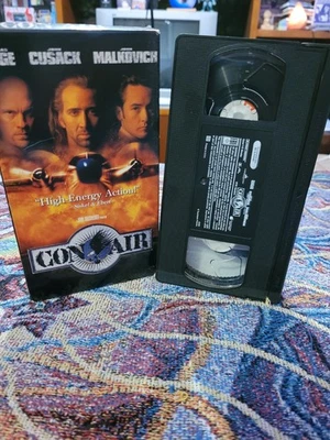 VINTAGE Conair VHS Tape Movie 1997 Nicolas Cage John Cusack John Malkovich Foto 1 de 3