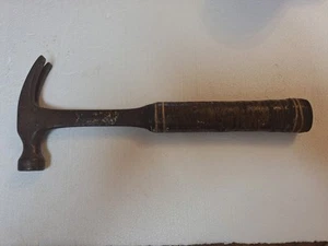 Vintage Klaue Ledergriff Estwing Hammer 16oz Kopf gebraucht - Bild 1 von 4